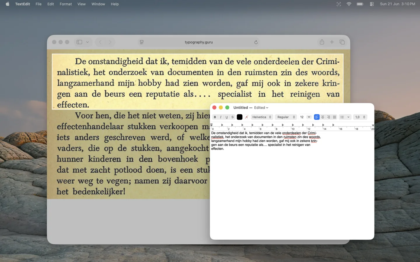Captured text is copied to your clipboard
